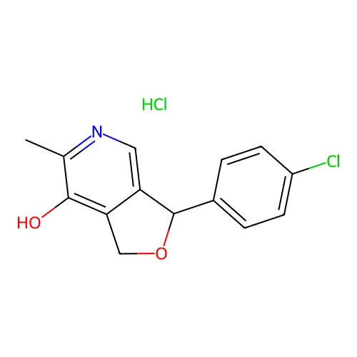 Cicletanine Hydrochloride structure