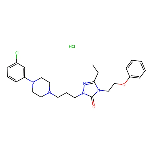 Nefazodone Hydrochloride structure