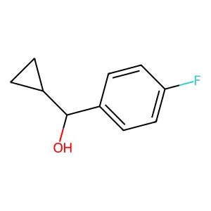 alpha-Cyclopropyl-4-fluorobenzenemethanol structure