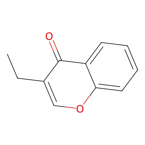 4H-1-Benzopyran-4-one, 2-ethyl- structure