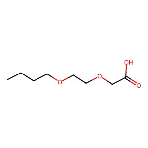 2-(2-Butoxyethoxy)acetic acid structure