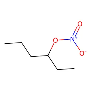 3-Hexanol, nitrate structure