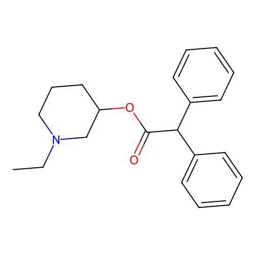 Piperidolate structure
