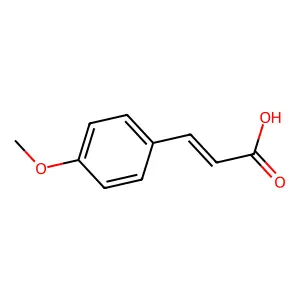 4-Methoxy cinnamic acid structure