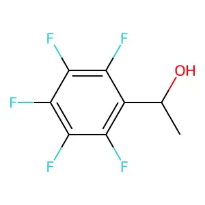 1-(Pentafluorophenyl)ethanol structure