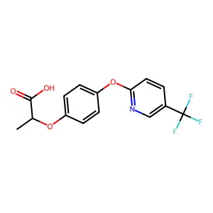 Fluazifop-P structure