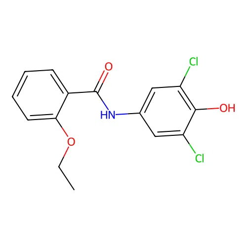 N-(3,5-dichloro-4-hydroxyphenyl)-2-ethoxybenzamide structure