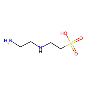 N-Aminoethyl-2-aminoethanesulfonic acid structure