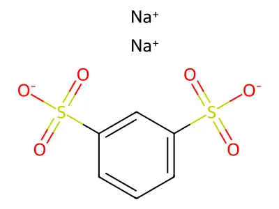 Disodium 1,3-benzenedisulfonate structure