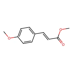 4-Methoxycinnamate methyl ester structure