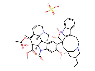 VINEPIDINE SULFATE structure