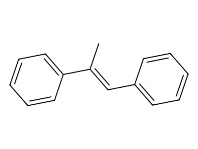 1,2-Diphenyl-1-propene structure