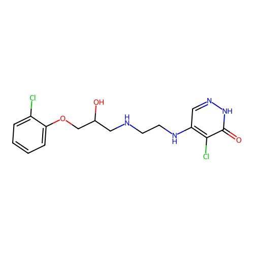 Ridazolol structure
