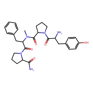 morphiceptin, N-Me-Phe(3)- structure