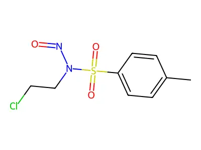 N-(2-Chloroethyl)-N-nitroso-p-toluenesulfonamide structure