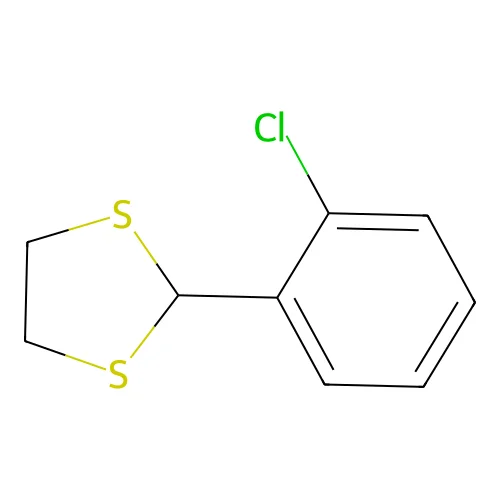 1,3-Dithiolane, 2-(o-chlorophenyl)- structure