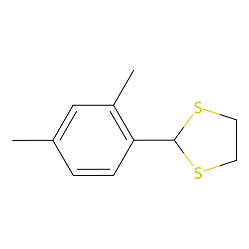 1,3-Dithiolane, 2-(2,4-xylyl)- structure