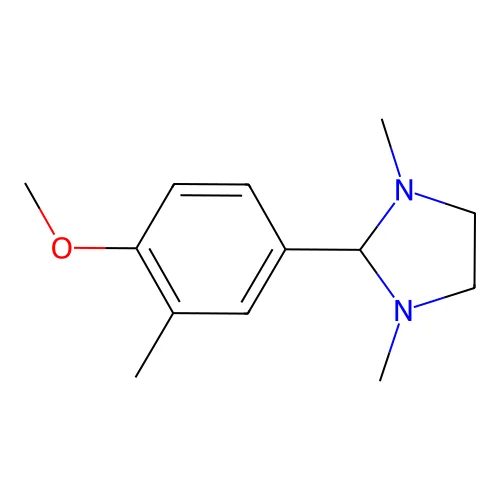 Imidazolidine, 1,3-dimethyl-2-(4-methoxy-m-tolyl)- structure