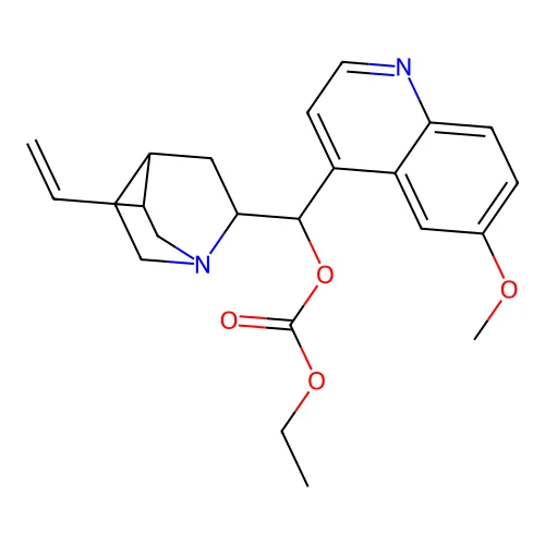 quinine ethylcarbonate structure