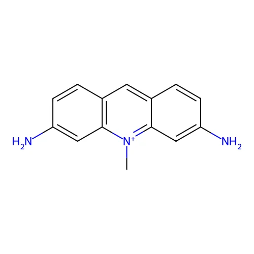 3,6-Diamino-10-methylacridinium structure