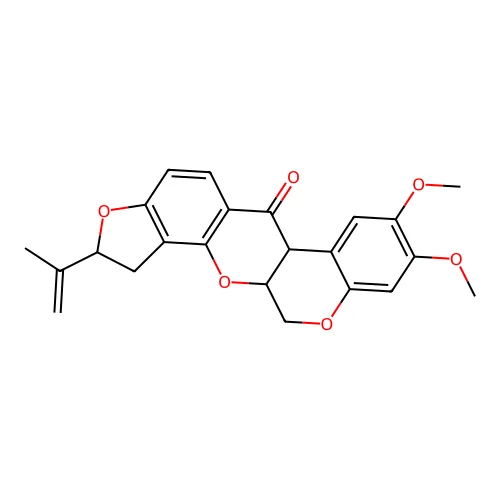 5'beta-Rotenone structure