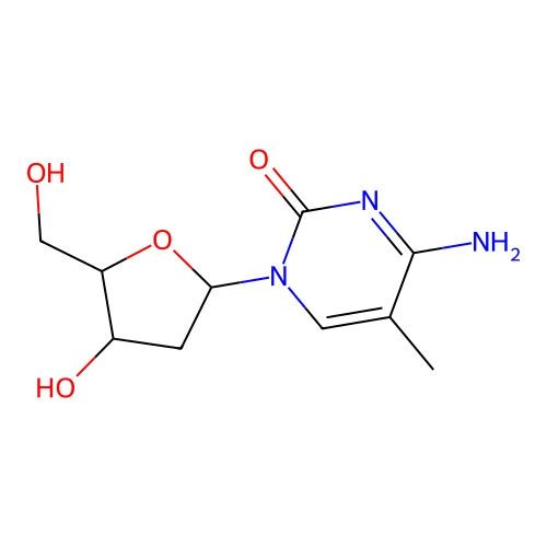 5-Methyl-2'-deoxycytidine structure