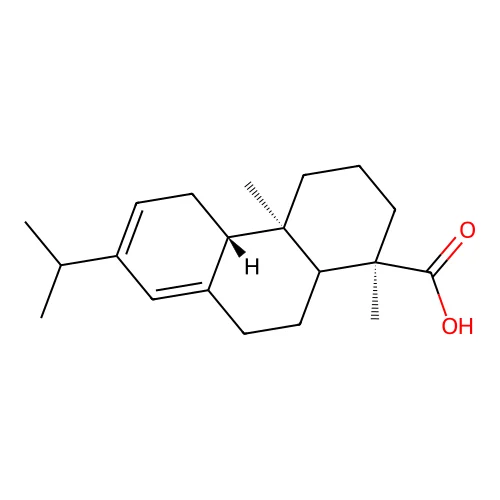 l-Pimaric acid structure