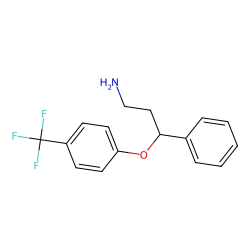 Norfluoxetine structure