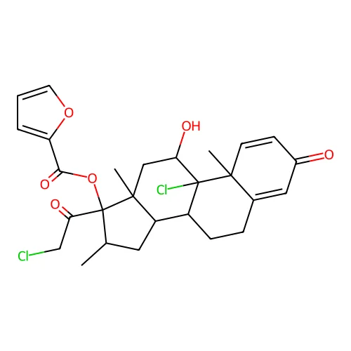 mometasone furoate structure