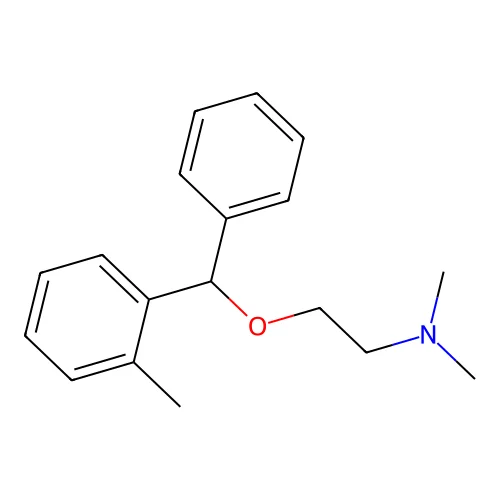 Orphenadrine structure