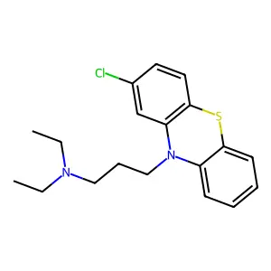Chlorproethazine structure