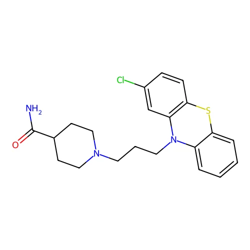Pipamazine structure