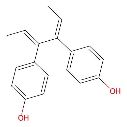 Phenol, 4,4'-(1,2-diethylidene-1,2-ethanediyl)bis- structure