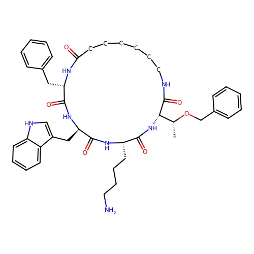 Cyclosomatostatin structure