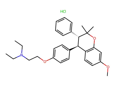 C30-H37-N-O3.Cl-H structure