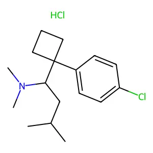 Sibutramine Hydrochloride structure