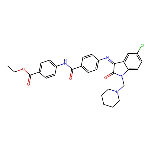 C30H29ClN4O4 structure