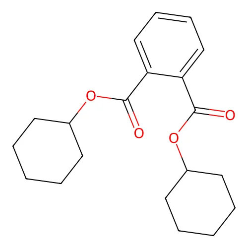 Dicyclohexyl phthalate structure