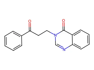 4(3H)-Quinazolinone, 3-(3-oxo-3-phenylpropyl)- structure