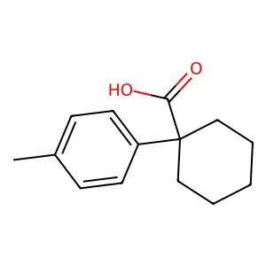 1-(4-Methylphenyl)cyclohexanecarboxylic acid structure