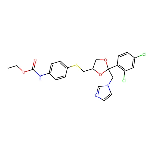 Tubulozole structure