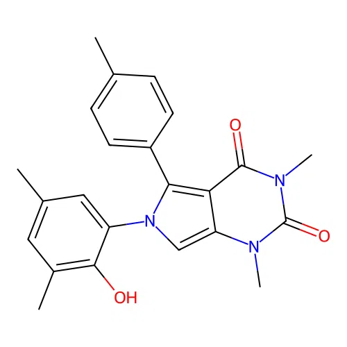 C23H23N3O3 structure