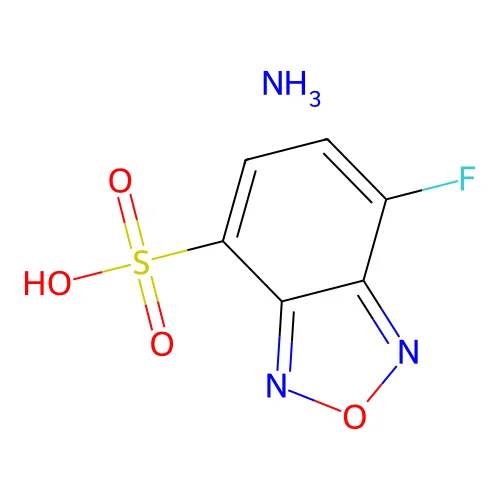7-Fluorobenzo-2-oxa-1,3-diazole-4-sulfonate structure
