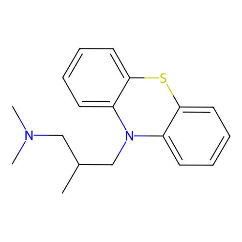 (+-)-Trimeprazine structure