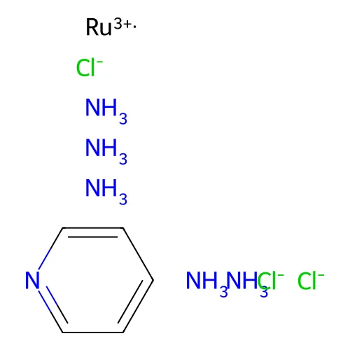 pyridine pentaamineruthenium(III) structure