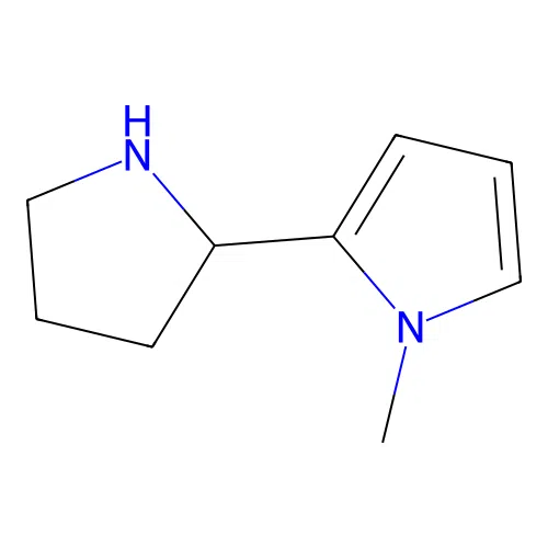 1-Methyl-2-(2-pyrrolidinyl)-1H-pyrrole structure