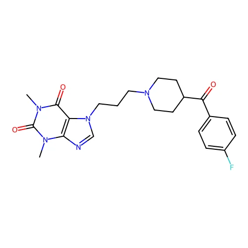 Fluprophylline structure
