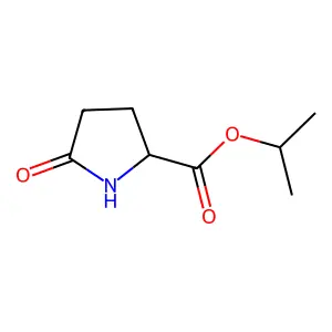 Isopropyl 5-oxo-DL-prolinate structure