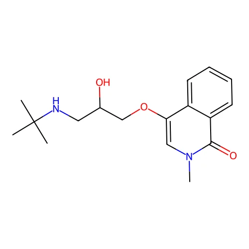 Tilisolol structure