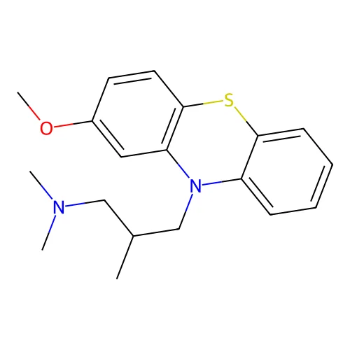 (+-)-Methotrimeprazine structure